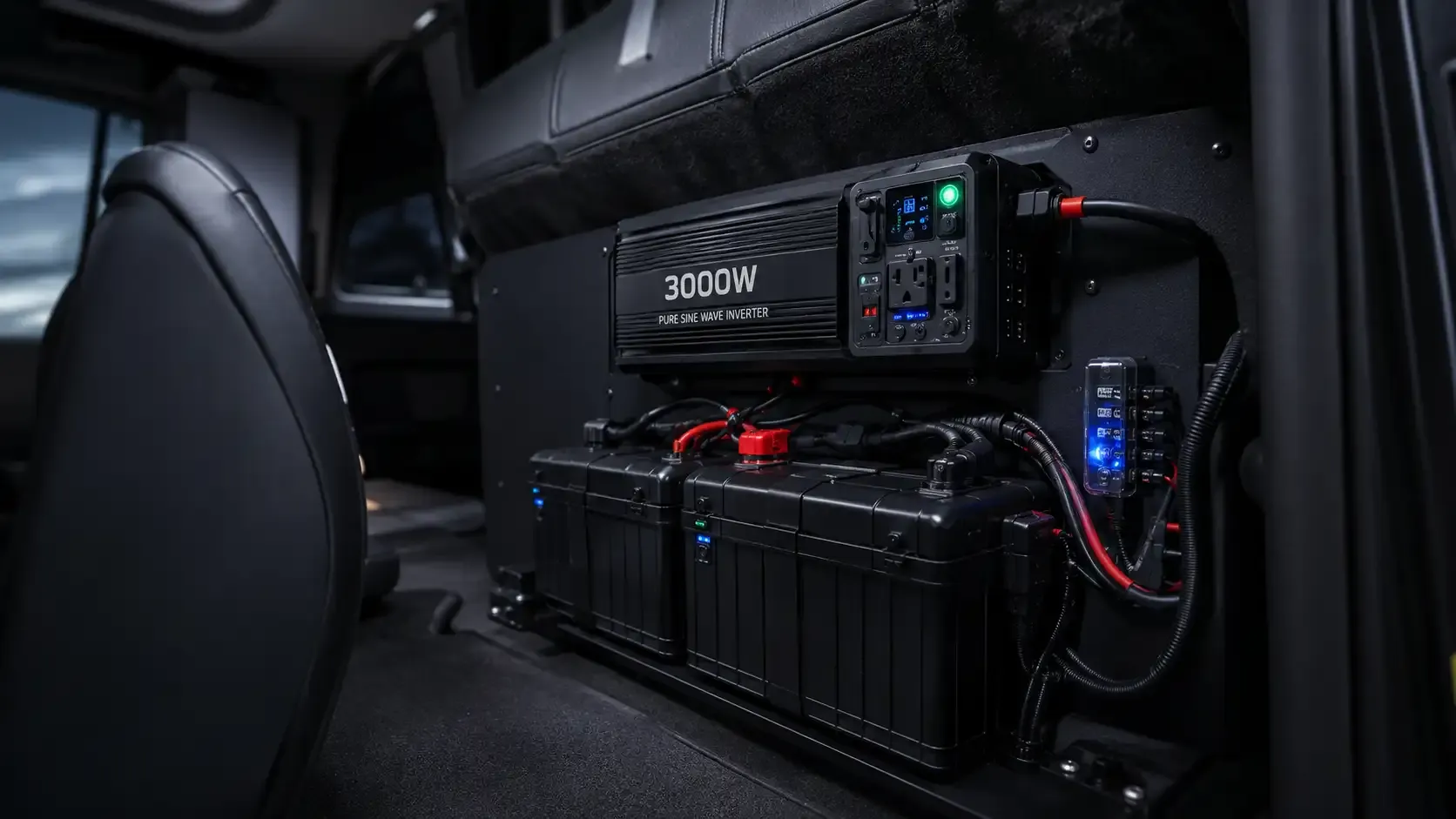 Behind-Seat 12V System